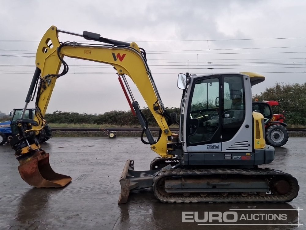 2018 Wacker Neuson EZ80 - Mini bager: slika 2 2018 Wacker Neuson EZ80 - Mini bager: slika 2