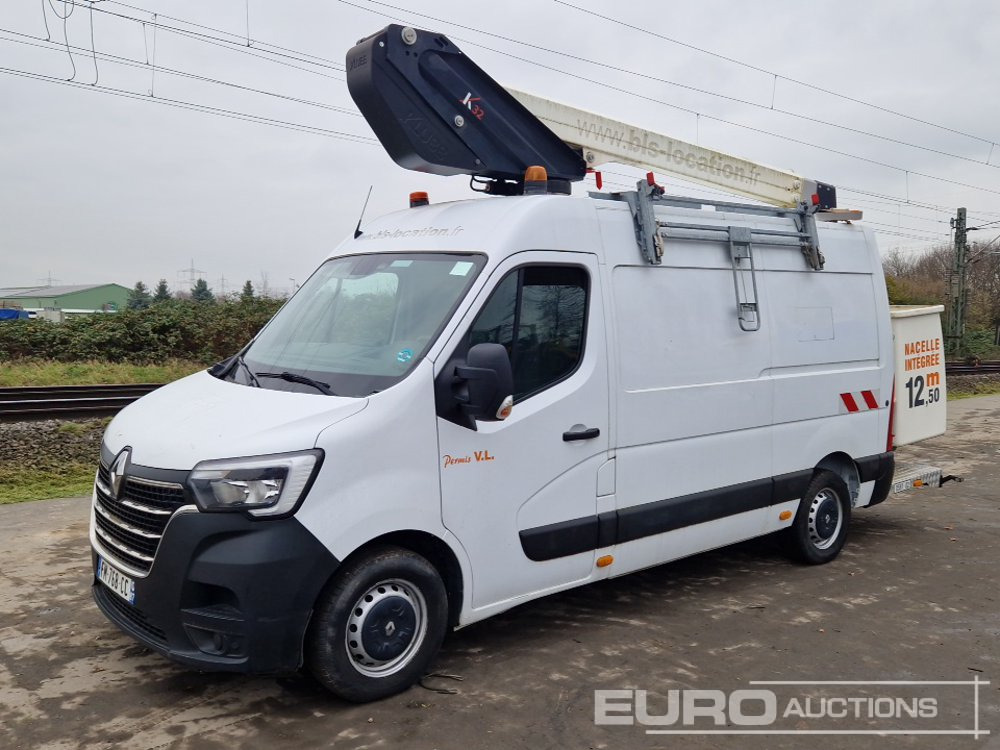 2019 Renault Master 135 - Dvižna ploščad montirana na tovornjak: slika 1 2019 Renault Master 135 - Dvižna ploščad montirana na tovornjak: slika 1