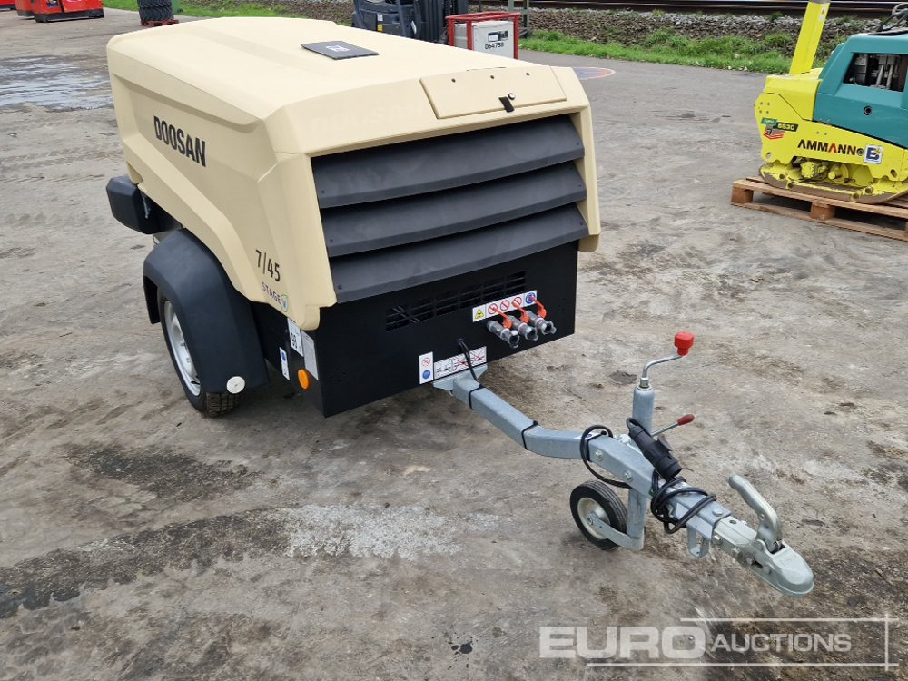 2022 Doosan 7/45 140CFM - Zračni kompresor: slika 4 2022 Doosan 7/45 140CFM - Zračni kompresor: slika 4