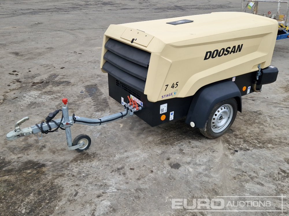 2022 Doosan 7/45 140CFM - Zračni kompresor: slika 1 2022 Doosan 7/45 140CFM - Zračni kompresor: slika 1