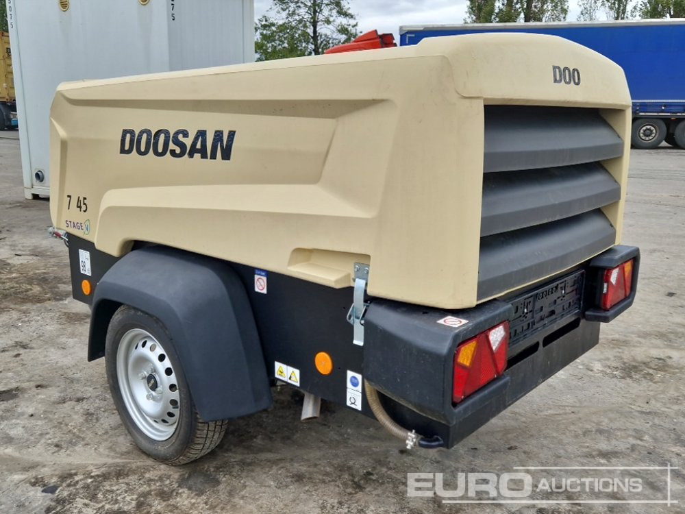 2022 Doosan 7/45 140CFM - Zračni kompresor: slika 2 2022 Doosan 7/45 140CFM - Zračni kompresor: slika 2