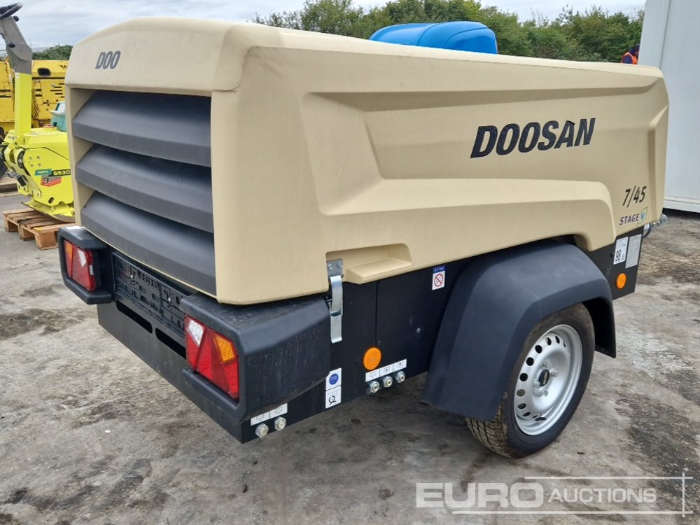 2022 Doosan 7/45 140CFM - Zračni kompresor: slika 3 2022 Doosan 7/45 140CFM - Zračni kompresor: slika 3