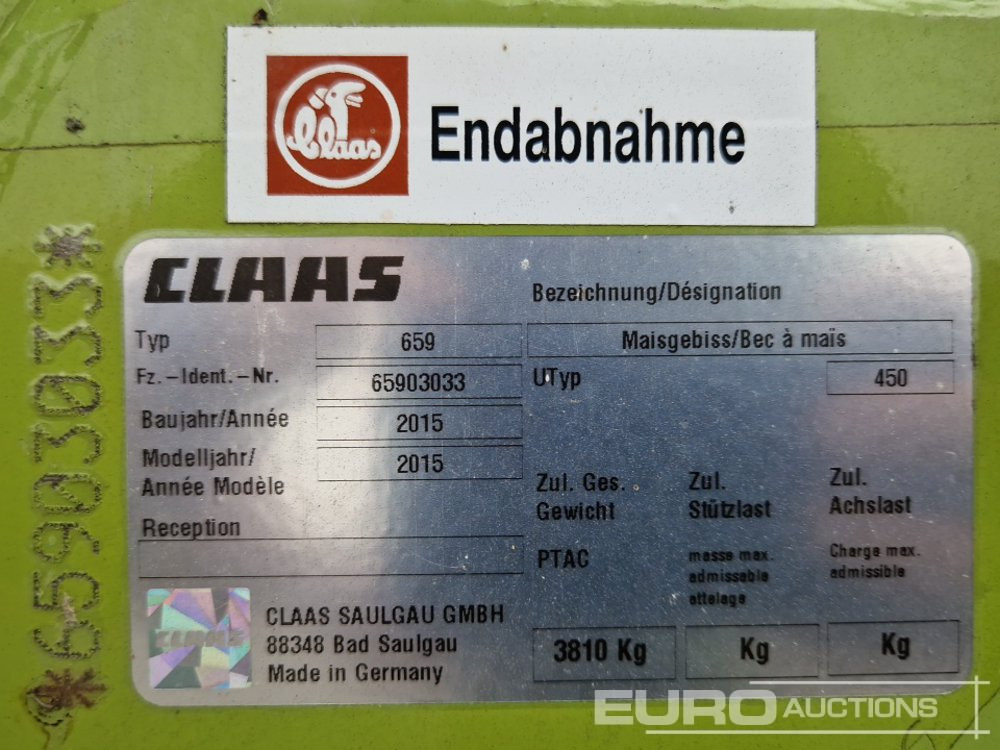 Kmetijski stroj 2015 Claas ORBIS 750: slika 18