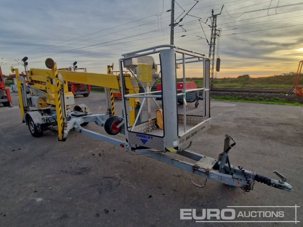Omme 1550ZX81 Single Axle Articulated Boom Lift, 15.35m Working Height, 200kg Platform Capacity (Danish Reg. Docs. Available) - Zglobna dvižna ploščad: slika 4 Omme 1550ZX81 Single Axle Articulated Boom Lift, 15.35m Working Height, 200kg Platform Capacity (Danish Reg. Docs. Available) - Zglobna dvižna ploščad: slika 4