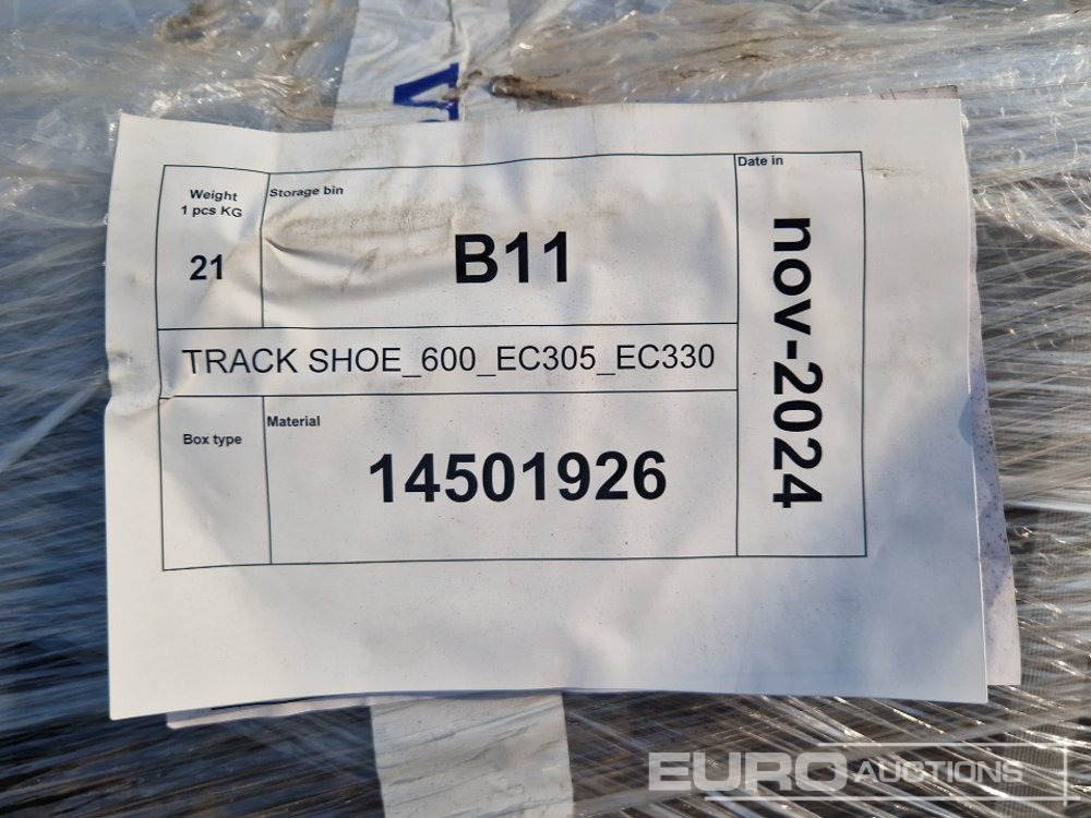 Rezervni deli za Bager 600mm Steel Track Plates, Volvo EC305/EC330 (2 of): slika 10