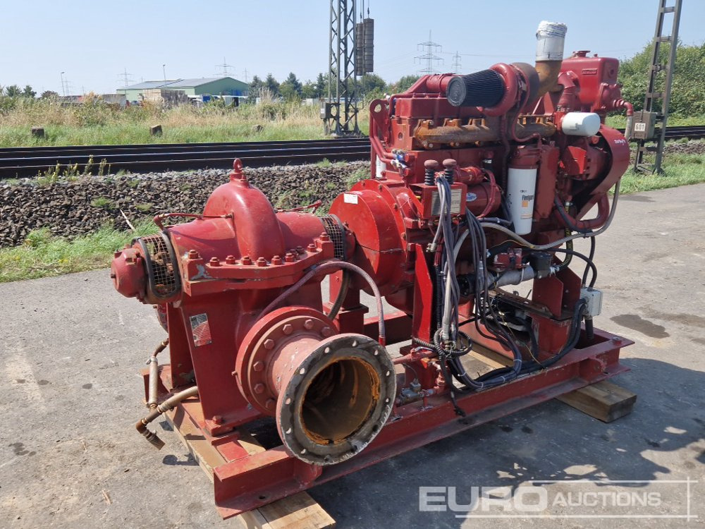 Sterling TD20D 10" Water Pump, 8500L/Min, Cummins 6 Cylinder Turbo Diesel Enginr - Črpalka za vodo: slika 1 Sterling TD20D 10" Water Pump, 8500L/Min, Cummins 6 Cylinder Turbo Diesel Enginr - Črpalka za vodo: slika 1