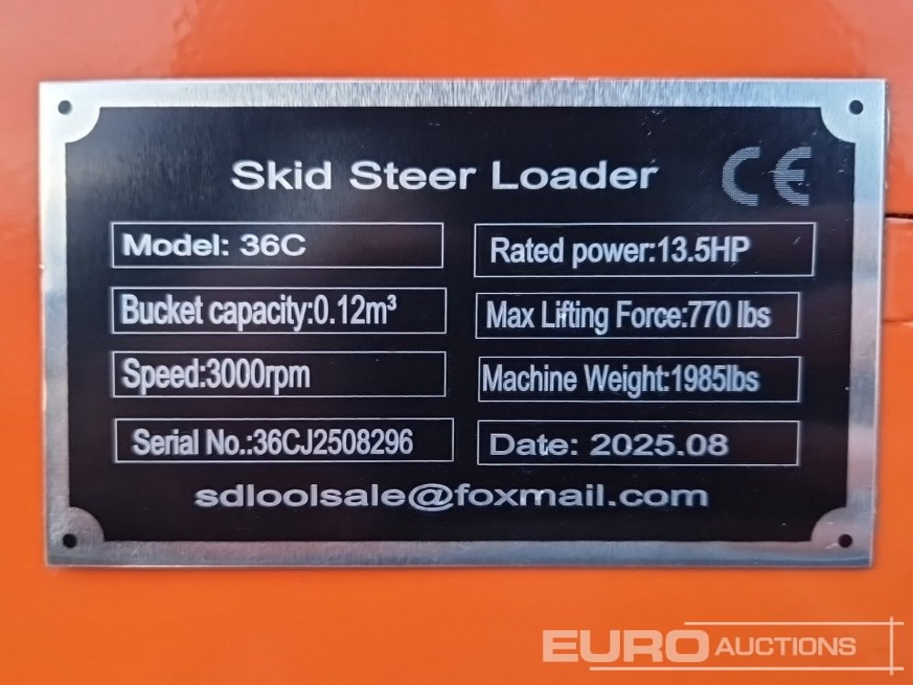 Kompaktni nakladalnik na gosenicah Unused 2025 MMS MS36C: slika 22