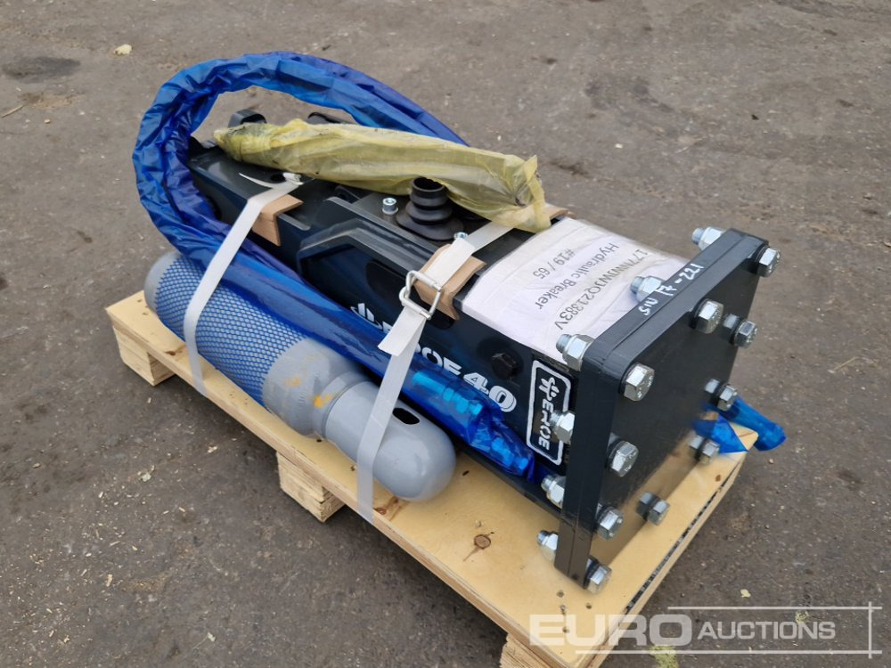 Unused Heroe 40 Hydraulic Breaker to suit 1 Ton Excavator, Box Type - Hidravlično kladivo: slika 2 Unused Heroe 40 Hydraulic Breaker to suit 1 Ton Excavator, Box Type - Hidravlično kladivo: slika 2