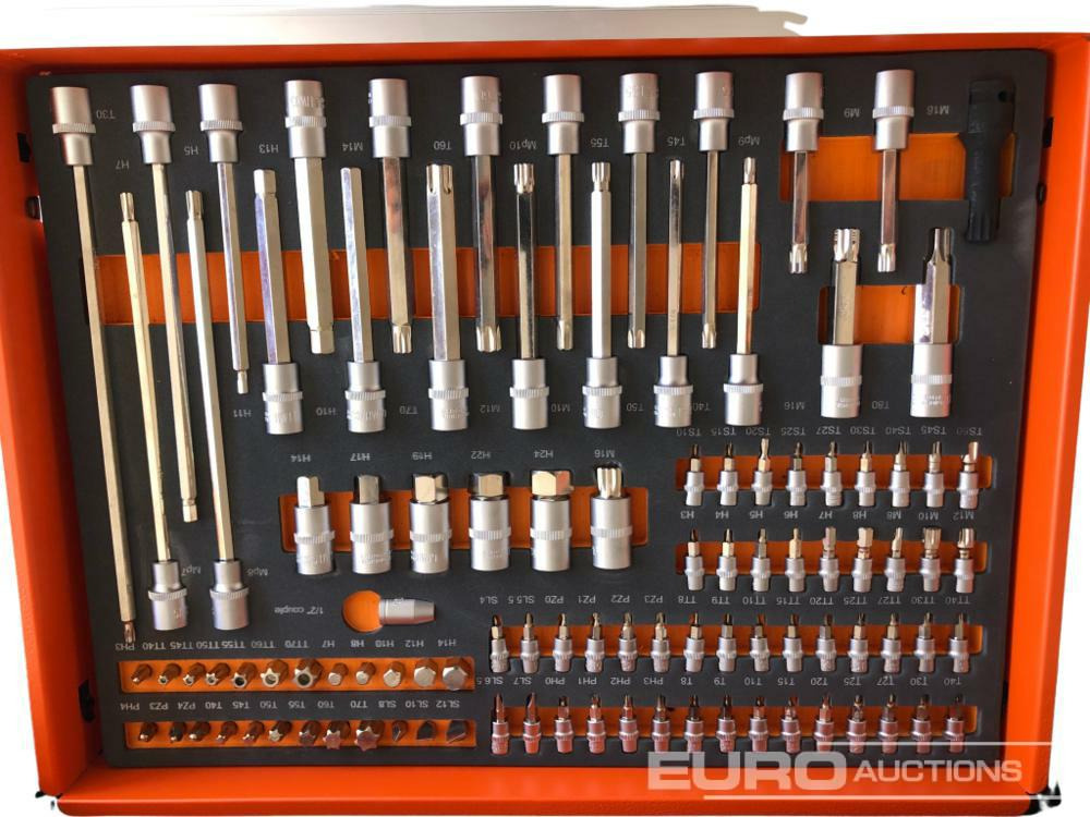 Oprema za delavnice Unused Hüttenberg Tool Trolley, 6 Drawers with Tools: slika 6