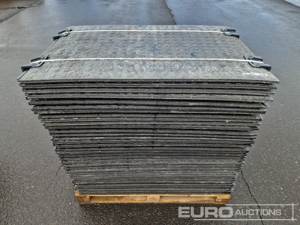 Unused Pallet of Plastic Connectable Road Plates, 1200x800x28mm, 22kg per Plate (35 of) - Gradbena oprema: slika 5 Unused Pallet of Plastic Connectable Road Plates, 1200x800x28mm, 22kg per Plate (35 of) - Gradbena oprema: slika 5