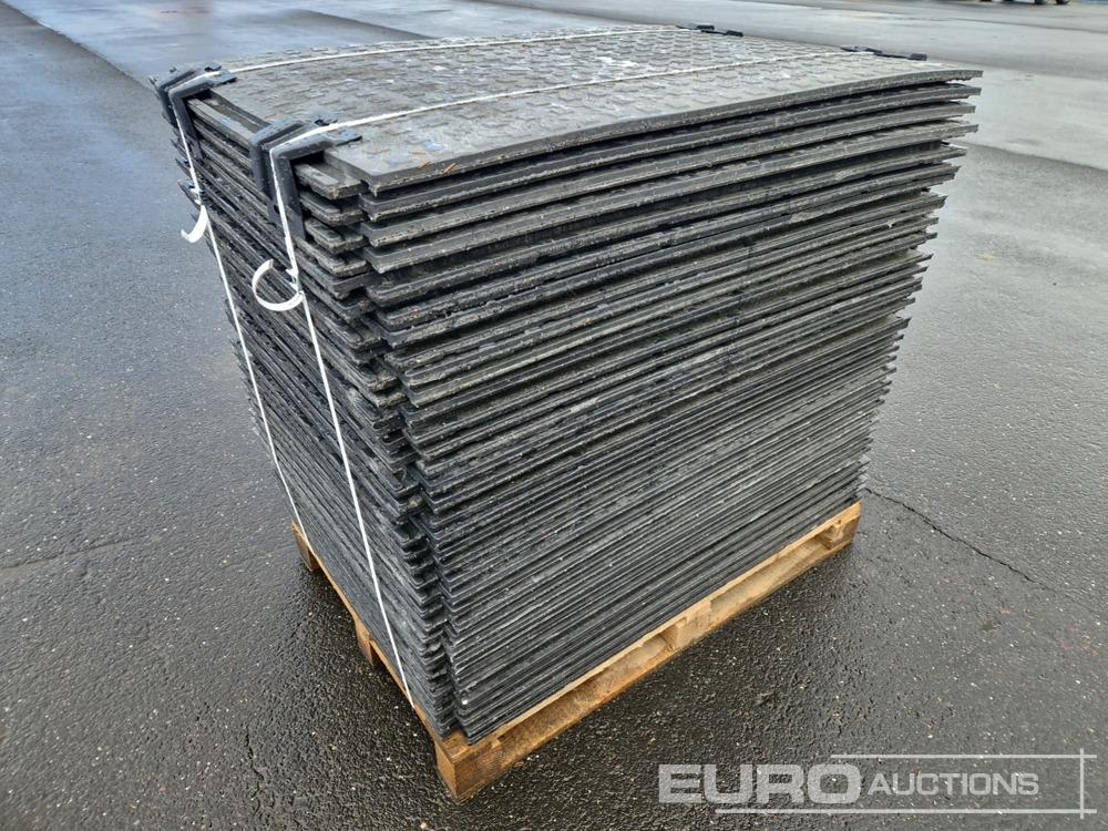 Unused Pallet of Plastic Connectable Road Plates, 1200x800x28mm, 22kg per Plate (35 of) - Gradbena oprema: slika 3 Unused Pallet of Plastic Connectable Road Plates, 1200x800x28mm, 22kg per Plate (35 of) - Gradbena oprema: slika 3