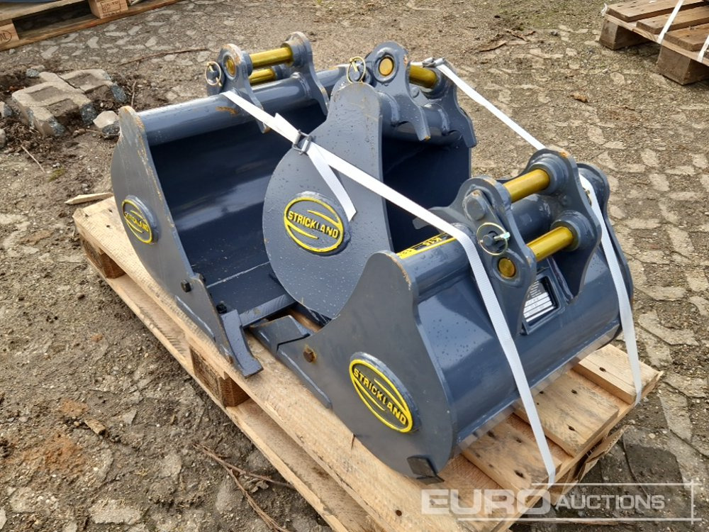Unused Strickland 24", 18", 12" Bucket Set to suit Kubota KX15 (3 of) - Žlica: slika 4 Unused Strickland 24", 18", 12" Bucket Set to suit Kubota KX15 (3 of) - Žlica: slika 4