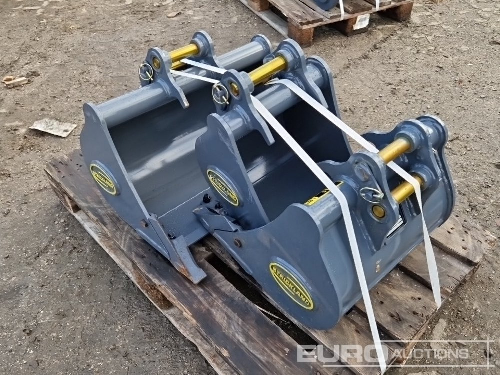 Unused Strickland 24", 18", 12" Bucket Set to suit Kubota KX15 (3 of) - Žlica: slika 4 Unused Strickland 24", 18", 12" Bucket Set to suit Kubota KX15 (3 of) - Žlica: slika 4