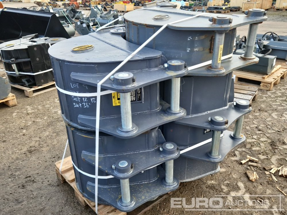 Unused Strickland 36", 24", 18", 12" Bucket Set to suit Hitachi ZX85 (4 of) - Žlica: slika 3 Unused Strickland 36", 24", 18", 12" Bucket Set to suit Hitachi ZX85 (4 of) - Žlica: slika 3