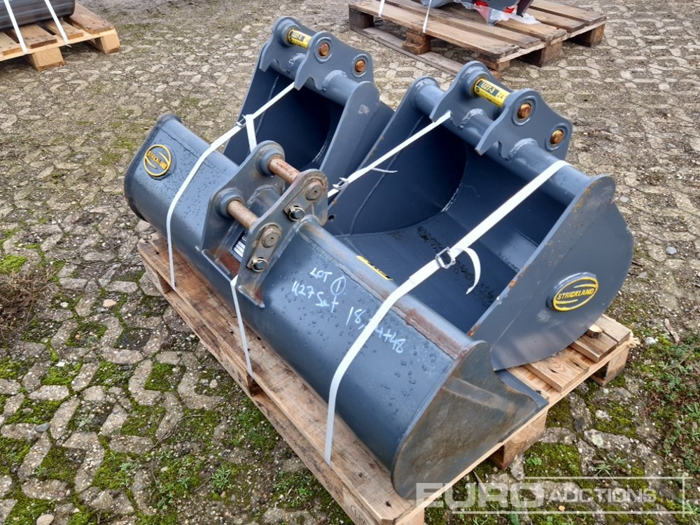 Unused Strickland 48", 24", 18" Bucket Set to suit Kubota U27 (3 of) - Žlica: slika 3 Unused Strickland 48", 24", 18" Bucket Set to suit Kubota U27 (3 of) - Žlica: slika 3