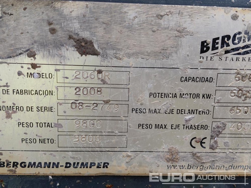 2008 Bergmann 2060R - Mini demper: slika 3 2008 Bergmann 2060R - Mini demper: slika 3