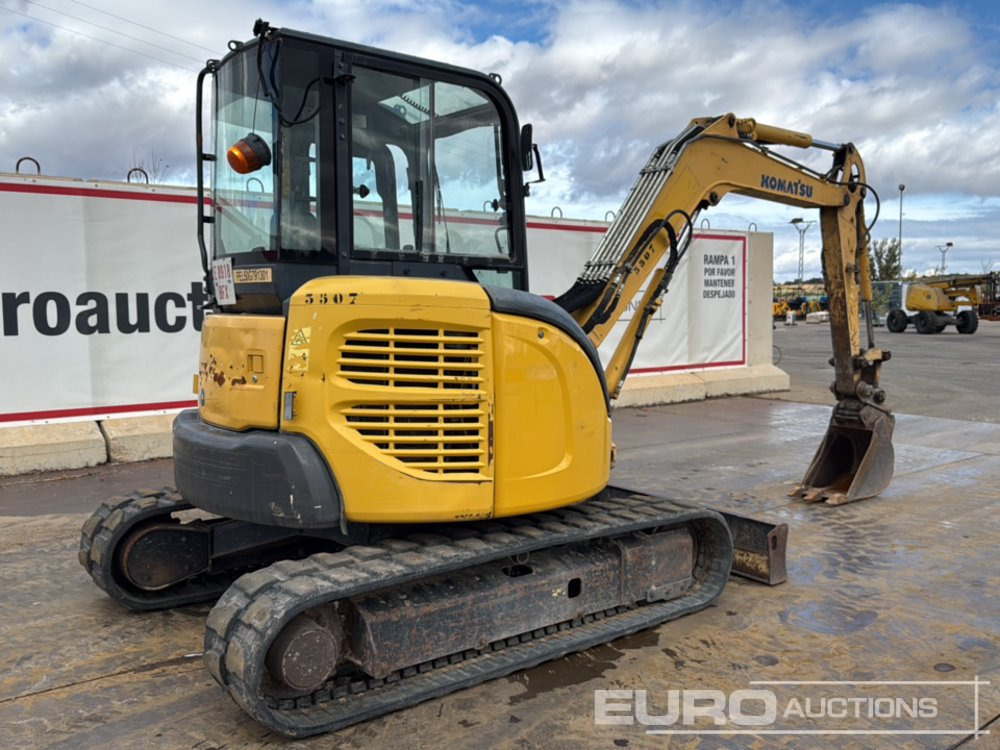 2010 Komatsu PC45MR-3 - Mini bager: slika 5 2010 Komatsu PC45MR-3 - Mini bager: slika 5