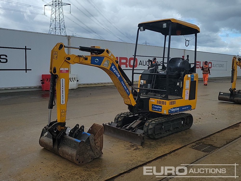 2020 JCB 16C-1 - Mini bager: slika 2 2020 JCB 16C-1 - Mini bager: slika 2
