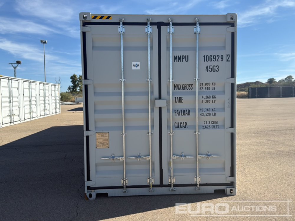 2025 40 HQ Container, One Side Mult-Door, 4 Doors / Contenedor - Ladijski kontejner: slika 5 2025 40 HQ Container, One Side Mult-Door, 4 Doors / Contenedor - Ladijski kontejner: slika 5