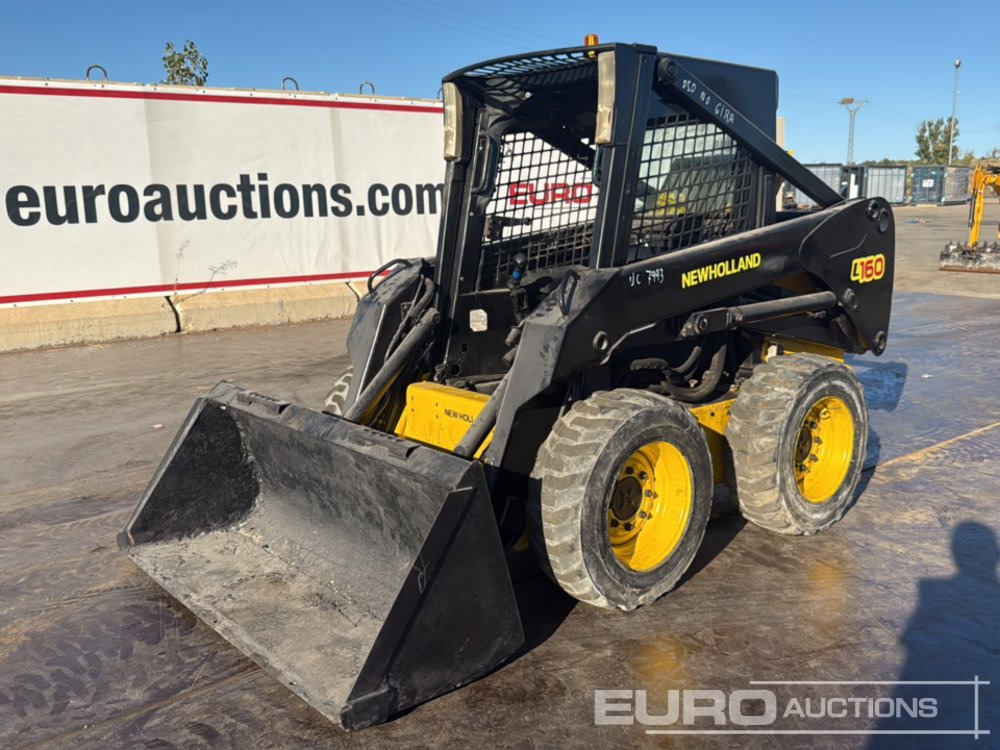 New Holland L160 - Mini nakladalec: slika 1 New Holland L160 - Mini nakladalec: slika 1
