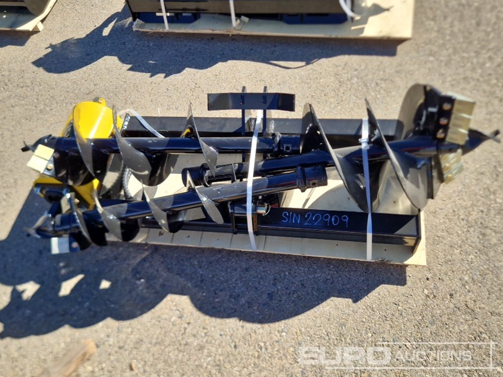 Unused 2025 Captok Skidsteer Auger, 8" Alloy Auger, 12"/16" Auger Rod / Ahoyadores - Priključek za Mini nakladalec: slika 5 Unused 2025 Captok Skidsteer Auger, 8" Alloy Auger, 12"/16" Auger Rod / Ahoyadores - Priključek za Mini nakladalec: slika 5