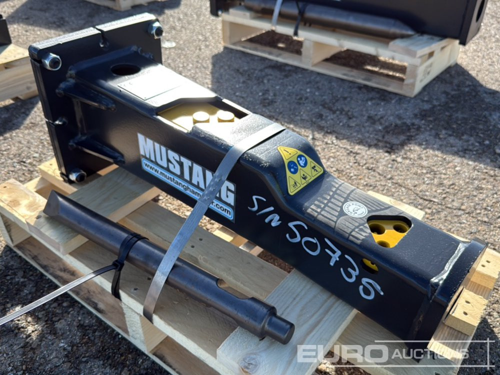 Unused 2025 Mustang HM100 - Hidravlično kladivo: slika 2 Unused 2025 Mustang HM100 - Hidravlično kladivo: slika 2
