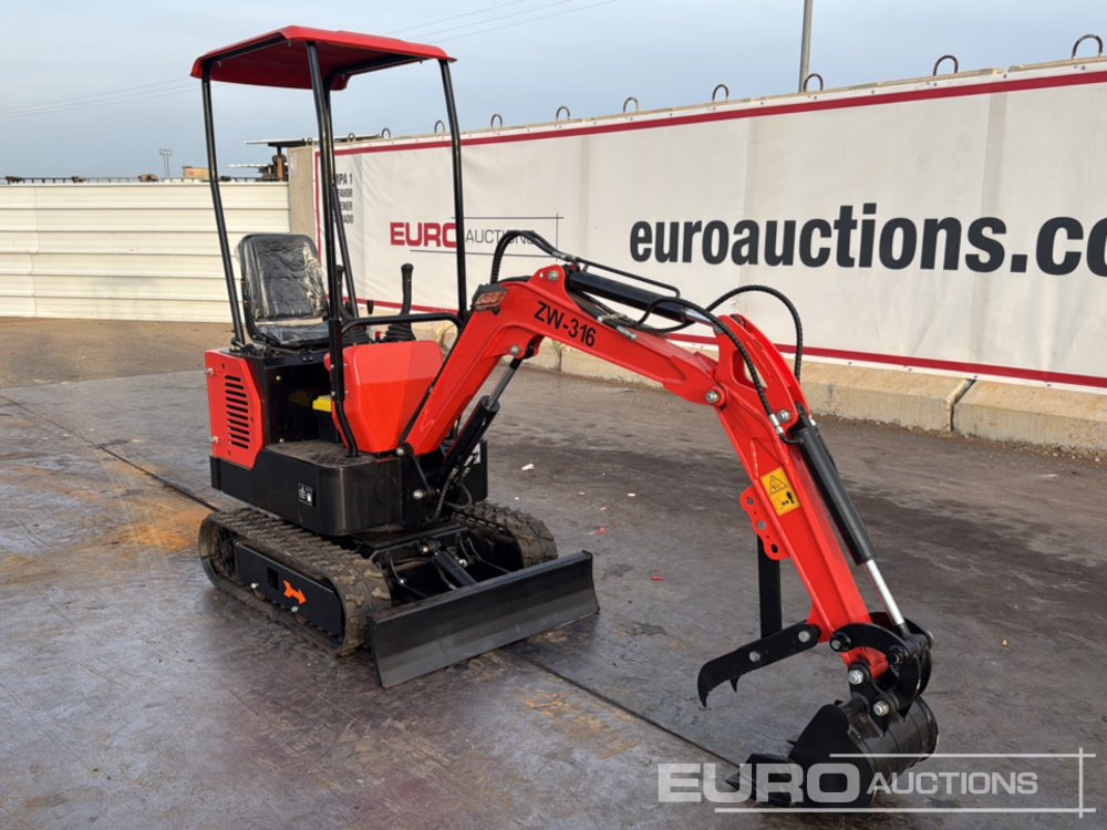 Mini bager Unused 2025 Newrick ZW316: slika 7