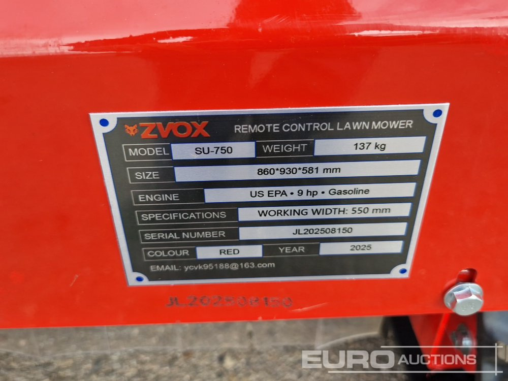 Vrtna kosilnica Unused 2025 Zvox SU-750: slika 9 Vrtna kosilnica Unused 2025 Zvox SU-750: slika 9