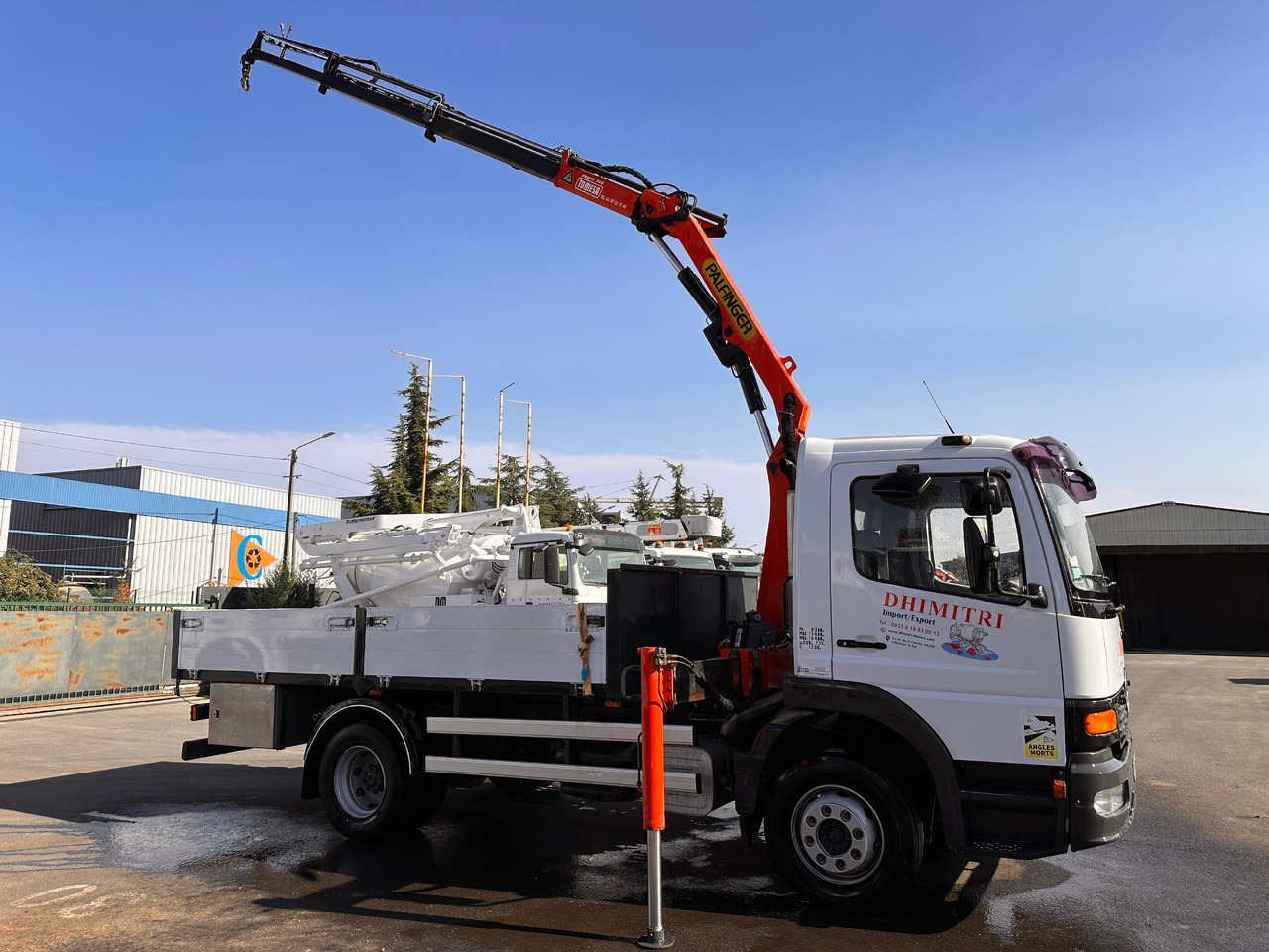 Camion bénne Mercedes Benz MP1 CR-092-BP - Tovornjak prekucnik, Tovornjak z dvigalom: slika 3 Camion bénne Mercedes Benz MP1 CR-092-BP - Tovornjak prekucnik, Tovornjak z dvigalom: slika 3