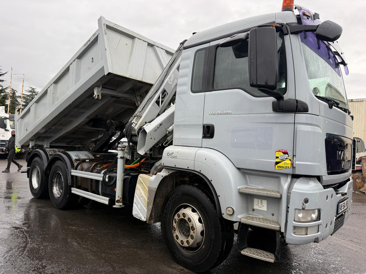 Camion porteur grue bi-benne MAN TGS 26.320 AB-504-HR - Tovornjak prekucnik, Tovornjak z dvigalom: slika 5 Camion porteur grue bi-benne MAN TGS 26.320 AB-504-HR - Tovornjak prekucnik, Tovornjak z dvigalom: slika 5