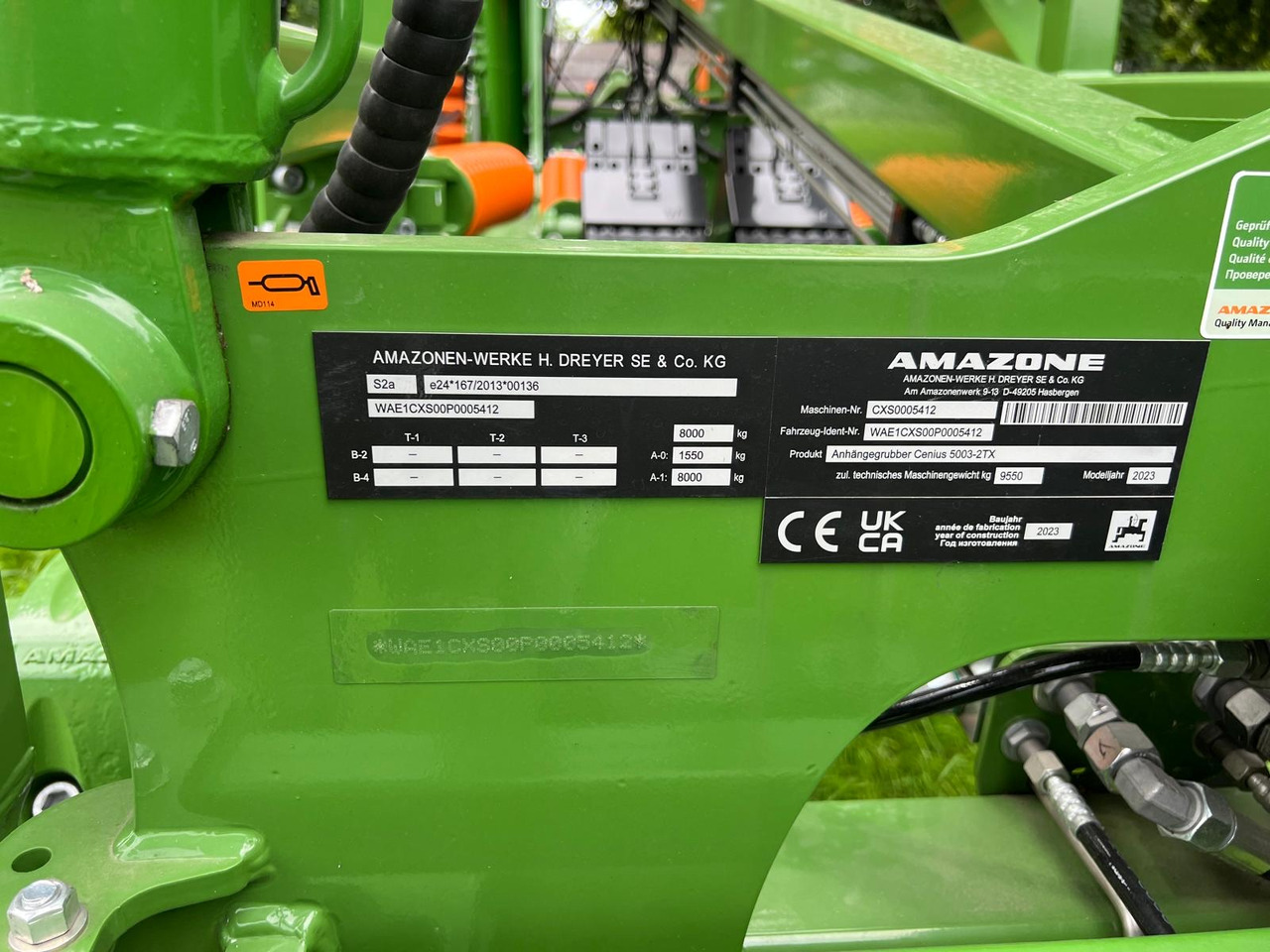 Amazone Grubber Cenius 5003-2TX - Kultivator: slika 2 Amazone Grubber Cenius 5003-2TX - Kultivator: slika 2
