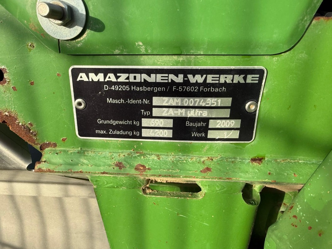 Amazone ZAM-Ultra 4200 Profis Hydro - Škropilnica: slika 5 Amazone ZAM-Ultra 4200 Profis Hydro - Škropilnica: slika 5