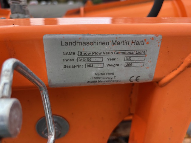 Branson Vario Schneepflug 2000 - Snežni plug: slika 2 Branson Vario Schneepflug 2000 - Snežni plug: slika 2
