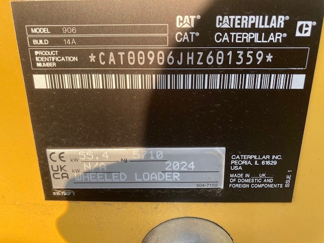 Caterpillar 906-14A - Kolesni nakladalec: slika 2 Caterpillar 906-14A - Kolesni nakladalec: slika 2