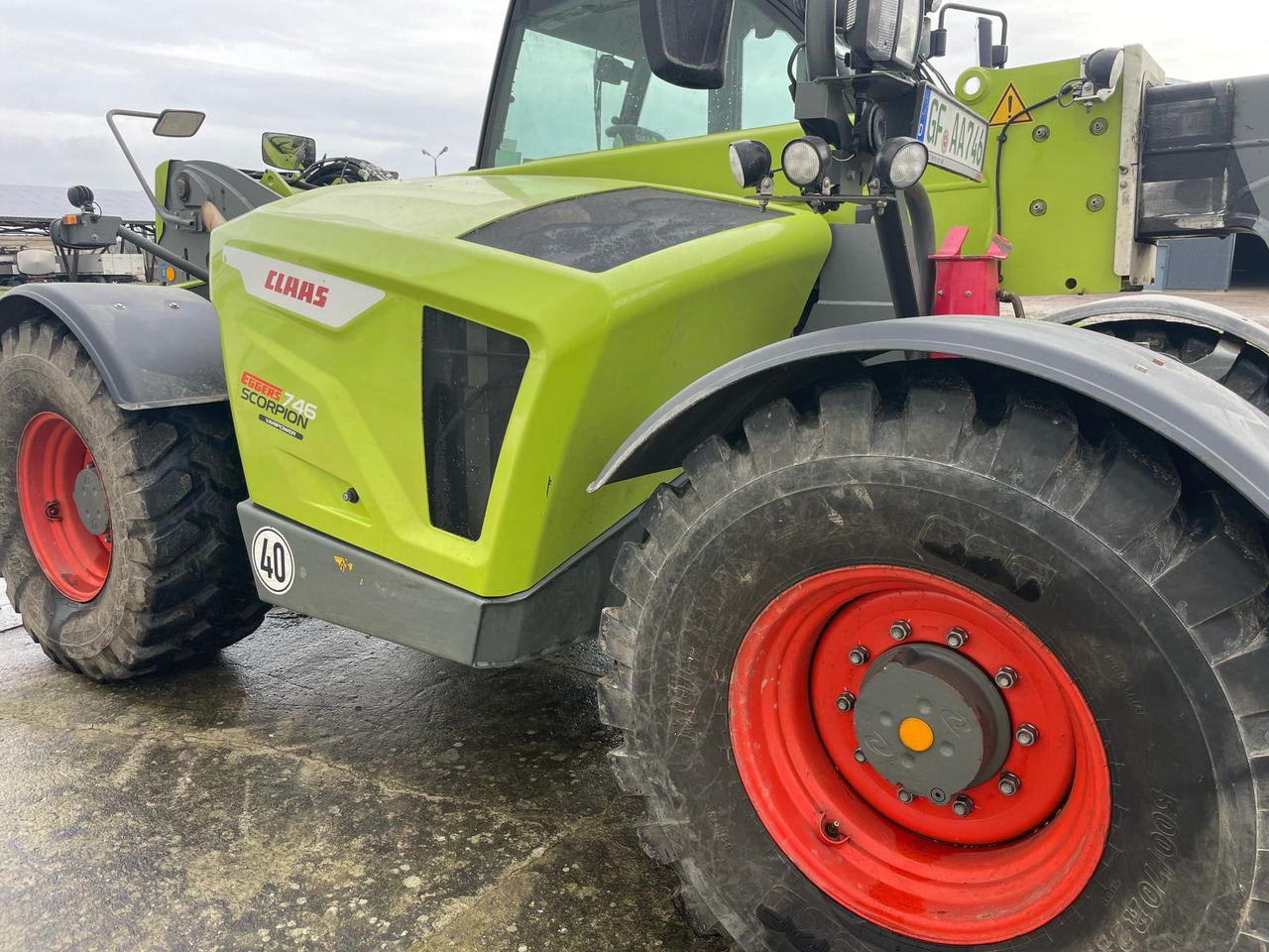 Nakladalec Claas Scorpion 746 Variopower: slika 12