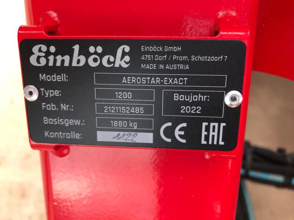 Einböck Aerostar - Exact Striegel 1200 - Česalo: slika 2 Einböck Aerostar - Exact Striegel 1200 - Česalo: slika 2