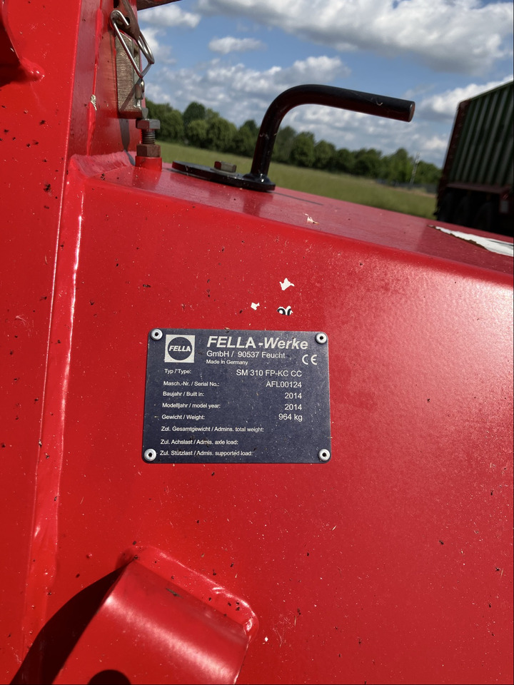 Fella SM 991 TL-KCB - Kosilnica: slika 2 Fella SM 991 TL-KCB - Kosilnica: slika 2