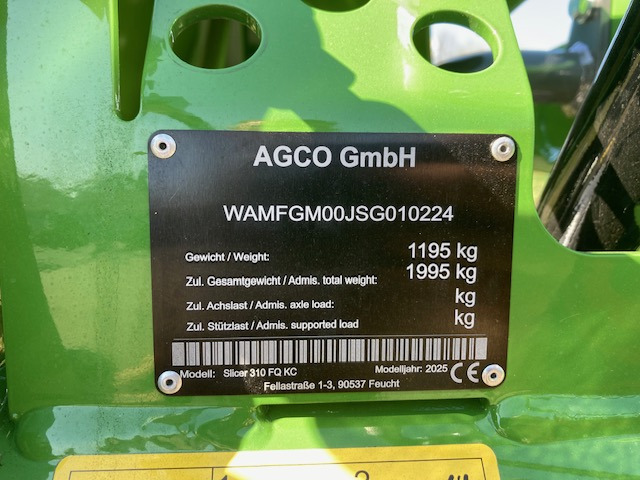 Fendt Slicer 310 FQ KC - Kosilnica: slika 2 Fendt Slicer 310 FQ KC - Kosilnica: slika 2