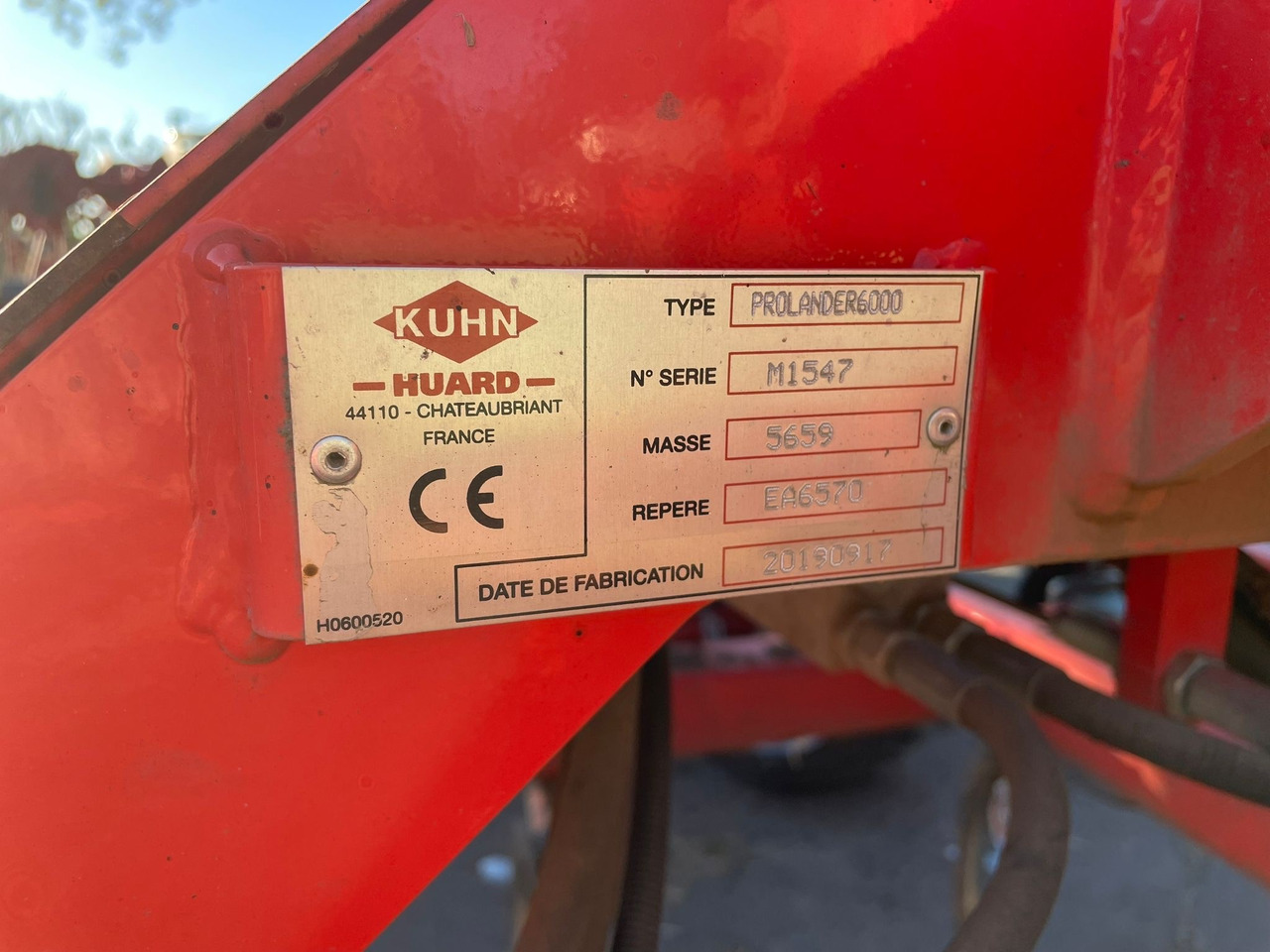 Kuhn Prolander 6000 - Kultivator: slika 3 Kuhn Prolander 6000 - Kultivator: slika 3