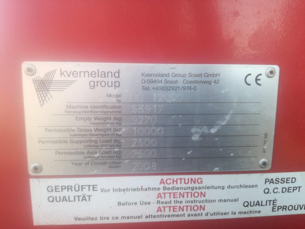 Kverneland DG 12000 - Sejalnica: slika 2 Kverneland DG 12000 - Sejalnica: slika 2