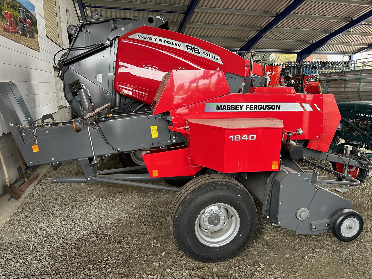 Massey Ferguson Hochdruckpresse 1840 - Ovijalnik za bale: slika 5 Massey Ferguson Hochdruckpresse 1840 - Ovijalnik za bale: slika 5