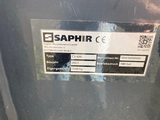 Saphir ClearStar 600 Strohstriegel - Brana: slika 2 Saphir ClearStar 600 Strohstriegel - Brana: slika 2
