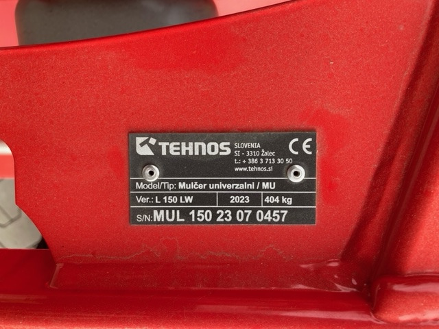 Tehnos Mulcher MUL 150 LW - Mulčer kladivar: slika 2 Tehnos Mulcher MUL 150 LW - Mulčer kladivar: slika 2