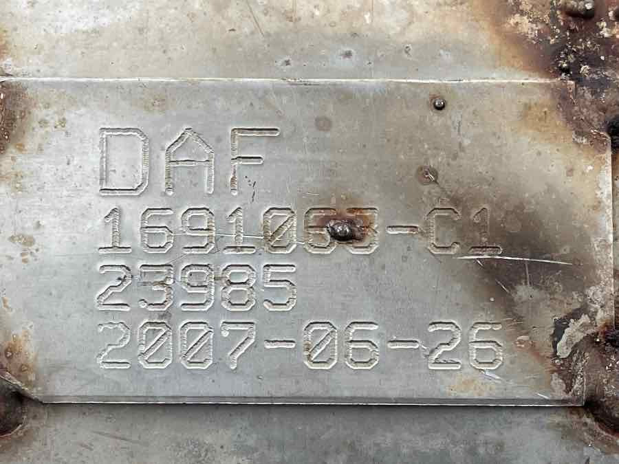 DAF EXHAUST 1691063 - Izpušni sistem za Tovornjak: slika 1 DAF EXHAUST 1691063 - Izpušni sistem za Tovornjak: slika 1