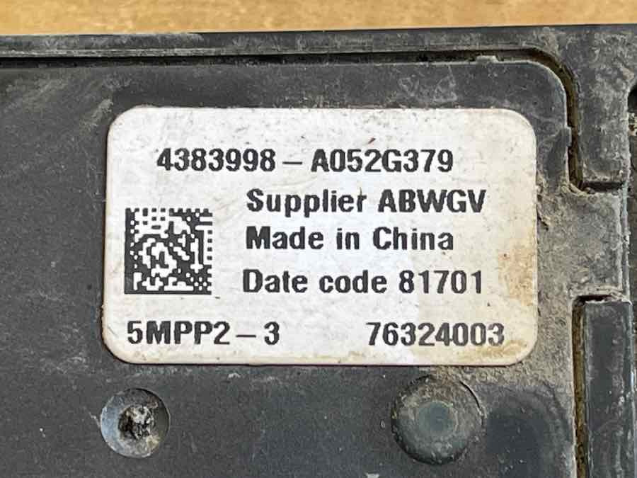 DAF SENSOR 4383998 - Električni sistem za Tovornjak: slika 3 DAF SENSOR 4383998 - Električni sistem za Tovornjak: slika 3