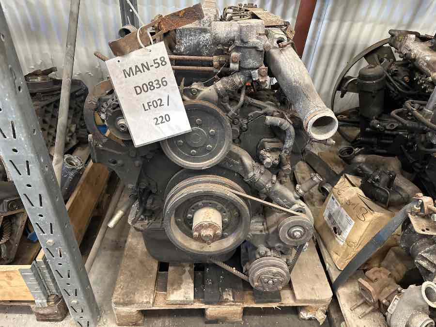MAN MOTOR D0836 LF02 220 HP EURO 3 - Motor za Tovornjak: slika 1 MAN MOTOR D0836 LF02 220 HP EURO 3 - Motor za Tovornjak: slika 1