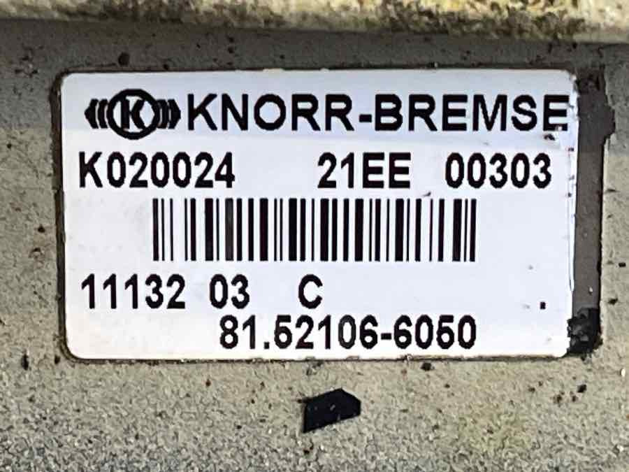 MAN VALVE 81.52106-6050 - Zavorni ventil za Tovornjak: slika 3 MAN VALVE 81.52106-6050 - Zavorni ventil za Tovornjak: slika 3