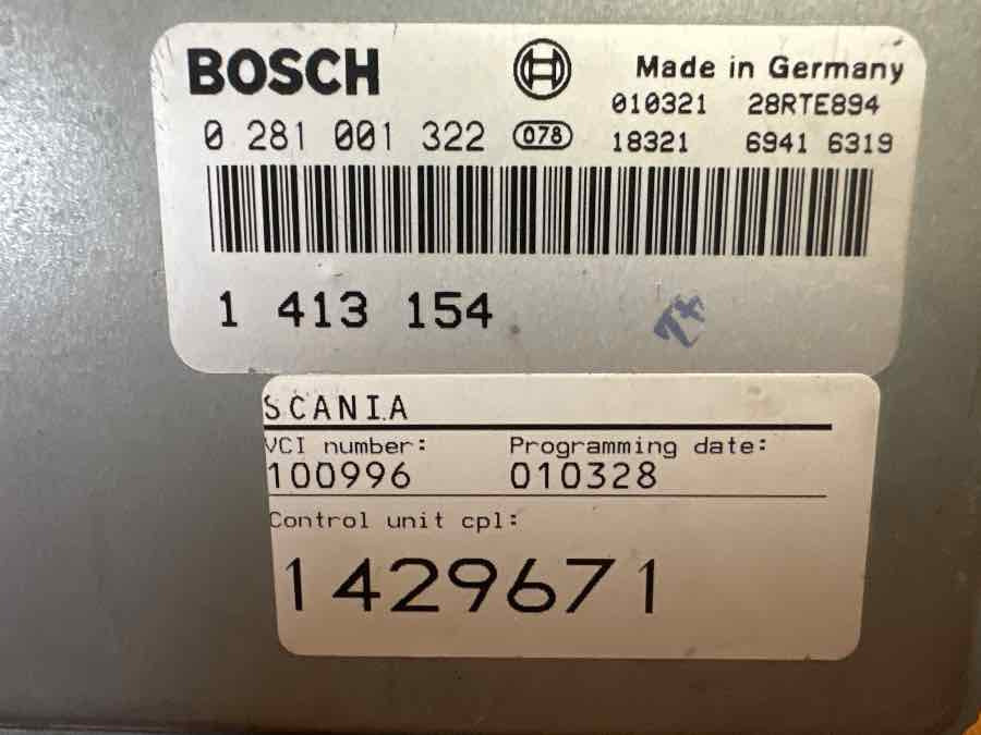 SCANIA ECU 1413154 - Električni sistem za Tovornjak: slika 2 SCANIA ECU 1413154 - Električni sistem za Tovornjak: slika 2