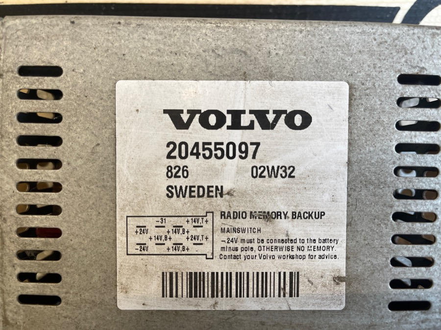 VOLVO ECU TRANSFORMER 20455097 - Električni sistem za Tovornjak: slika 2 VOLVO ECU TRANSFORMER 20455097 - Električni sistem za Tovornjak: slika 2