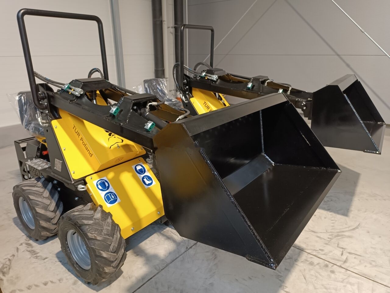 Nov Mini nakladalec Tur Poland Mini Loader TUR N 520 Mini Hoflader Kompaktlader Briggs&Stratton: slika 45